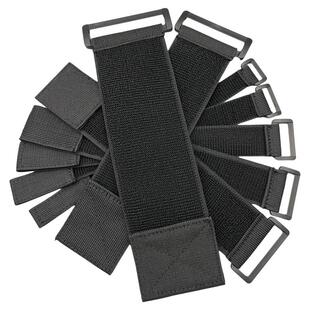 高弹力带扣松紧魔术贴扎带户外运动裤脚束紧货物捆绑带可调节长度