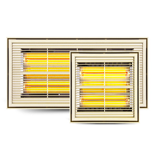 法西蒙集成吊顶黄金管浴霸超薄8CM碳纤维卫生间取暖器嵌入式光波