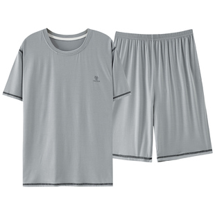 俞兆林纯棉睡衣男士春秋款长袖2025新款休闲大码可外穿家居服套装