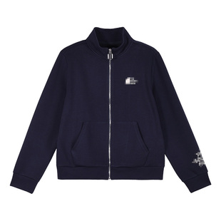 立领短款女士外套2026新款春秋爆款女装时尚洋气上衣休闲正肩卫衣