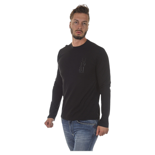 ARMANI JEANS阿玛尼男士休闲简约打底衫春秋正品长袖T恤A6H08DA