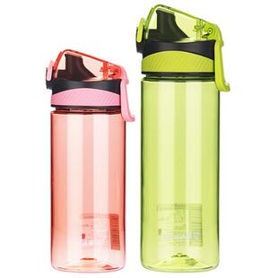 茶花水杯耐高温塑料杯儿童学生上学专用运动杯子男夏季便携防摔女