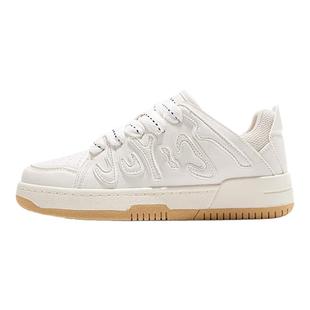 feiyue/飞跃厚底小白鞋女鞋2026春夏爆款百搭板鞋男运动休闲情侣