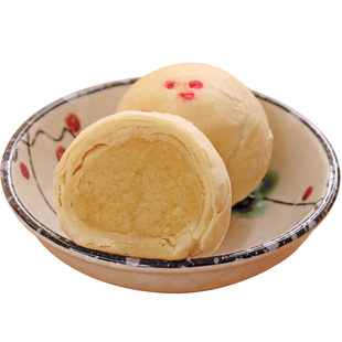 台湾趸泰大甲特产中秋小月饼绿豆椪馅饼传统手工点心礼盒伴手礼