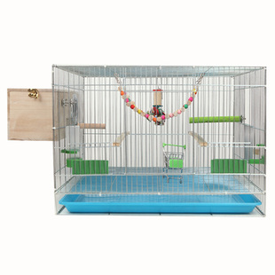 大型加大加粗加重镀锌繁殖笼牡丹鹦鹉鸟笼玄风八哥鸽子大号鸟笼子