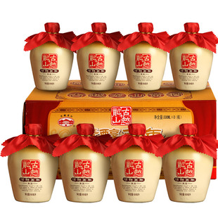 绍兴黄酒古越龙山清醇五年半甜型花雕酒500ml*6/8瓶箱装糯米老酒