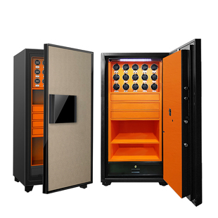 smarteagle智鹰牌韩国进口保险柜防火防盗家用指纹密码定制摇表器自动机械表首饰珠宝保险箱高端SP防火认证