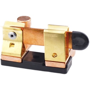 汽车负极电源闸刀开关 车载电瓶桩保险座改装黄铜断电器 漏电保护