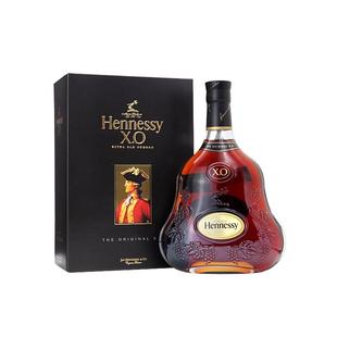 Hennessy轩尼诗X O白兰地700ml礼盒装高档礼品送人法国进口洋酒