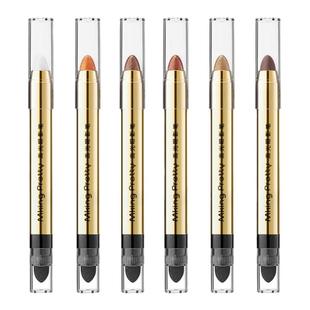 一抹成型懒人眼影笔高光卧蚕提亮双头眼影棒防水眼妆笔初学者眼部