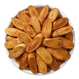 【老根大片】正品炙黄芪500g中药材蜜炙黄芪蜜制黄芪炒黄芪熟黄芪