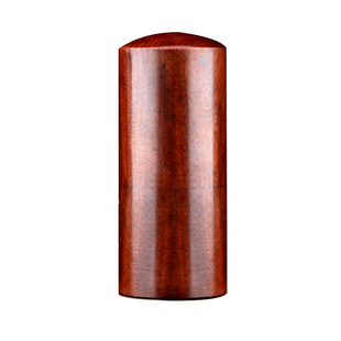 檀木印章大号木头复古圆章个性文艺定制篆刻图章logo制作定刻古风