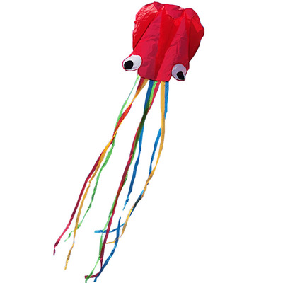 成人儿童软体无骨架立体章鱼风筝