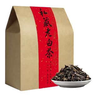 白茶福鼎白茶茶叶枣香老白茶2000年寿眉贡眉白牡丹散装礼盒装500g