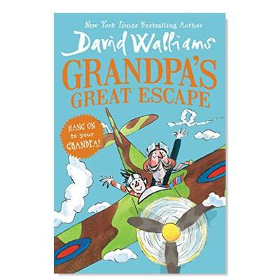 【现货】爷爷的大逃亡英文青少年读物进口原版书精装Grandpa’s Great Escape David Walliams著Harpercollins出版