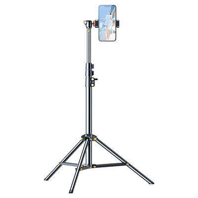 【高品质】航空合金自拍杆三脚架