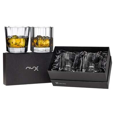 努德威士忌杯2只对杯4只礼盒套装