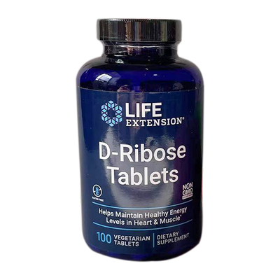 保税 D-核糖100片提高心脏供血D-Ribose动力美国Life Extension
