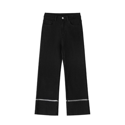 谁穿谁好看，百搭显瘦直筒牛仔裤