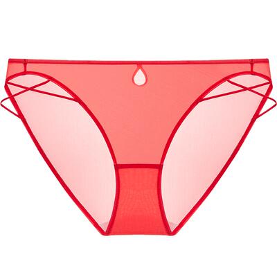 【129元4条】兰卓丽商场同款本命年红色内裤女结婚新娘舒适短裤