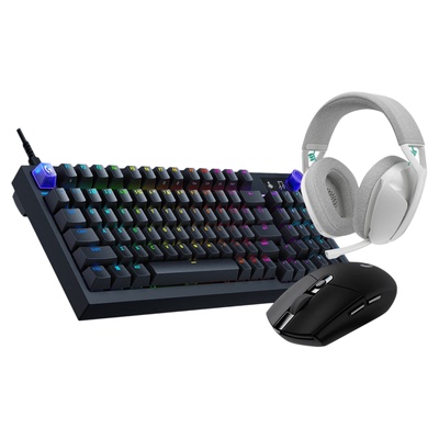 【电竞三件套】罗技G ①G304鼠标②G316 X有线键盘③G321无线耳机