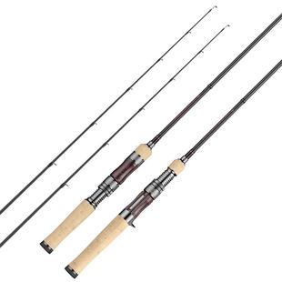 卡斯丁鸿隼Pro路亚竿微物溪流竿ul超软枪柄直柄多节马口弹射鱼竿