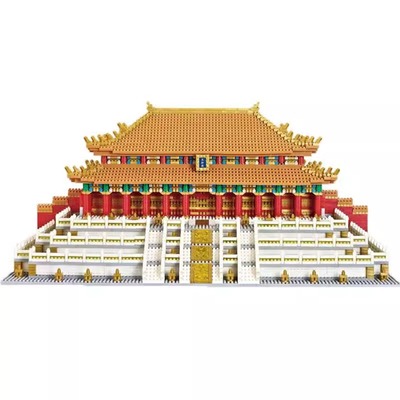 中国风故宫榫卯男孩拼图玩具积木