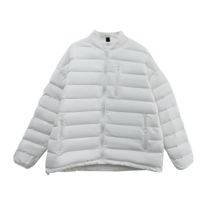 八度丘冲锋羽绒服女新款秋冬季户外内胆轻薄保暖夹克休闲外套内搭