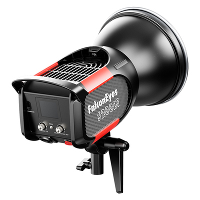 锐鹰S200Bi双色温直播间补光灯常亮led太阳灯大功率摄影灯创意视频保荣卡口直播聚光灯200W恒功率APP无线调光