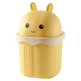 桌面垃圾桶小号可爱迷你家用台面儿童书桌办公室桌上床上床头纸篓