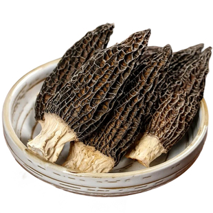 干货羊肚菌特产级云南新鲜羊肚菌特级野生蘑菇菌菇汤料包头茬剪柄