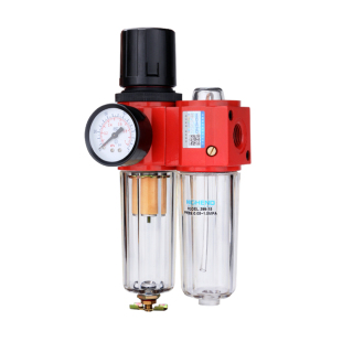 海恩德399-08/15/25油水分离器老式海隆型气源处理件二三联件红色