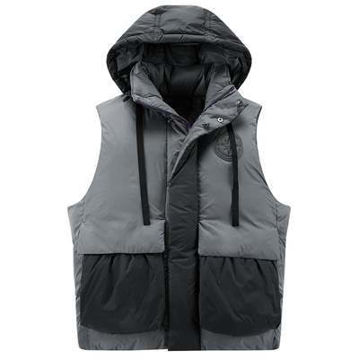 【商场同款】太平鸟男装OAMC联名25冬季新款羽绒马甲 B2AGF4514