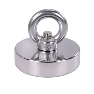 强力磁铁超强打捞强磁王吸盘高强磁挂钩钕磁石吸力三轮车棚吸铁石