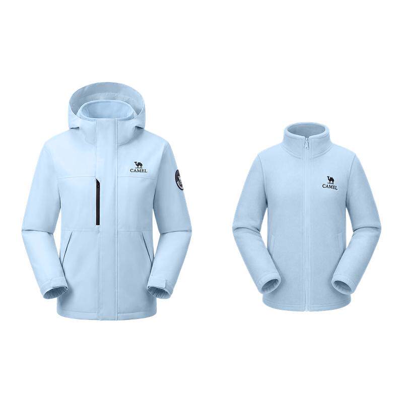 骆驼儿童冲锋衣防水户外登山服