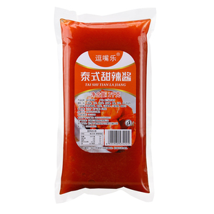 逗嘴乐泰式甜辣酱1kg 甜不辣薯条凉拌手抓饼蜜汁鸡排烤肉拌饭酱