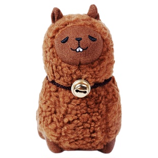 URDU羊驼盲盒全套卡通周边可爱毛绒玩具公仔摆件玩偶礼物潮玩铃铛