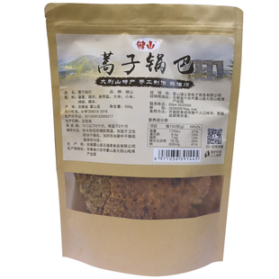 大别山农家蒿子锅巴野菜青蒿六安霍山特产传统手工零食