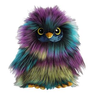 美国aurora world周边正版可爱伊甸园猫头鹰公仔玩偶娃娃毛绒玩具