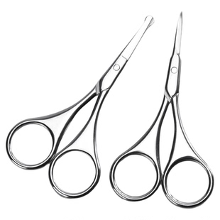 修鼻毛剪刀圆头日本进口材质修剪器男士女士通用高档清理专用神器