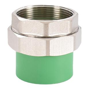 绿色20PPR25管转内丝活接头4分6分1寸变32 40 50 63 75 90热熔管