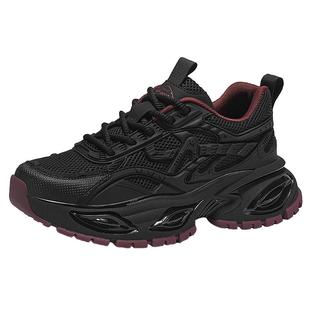 HLA/海澜之家男鞋新款秋冬潮流休闲鞋个性老爹鞋男百搭增高运动鞋