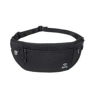 小户蝶RFID防盗腰包贴身隐形腰包出国欧洲旅游男女护照包防偷钱包