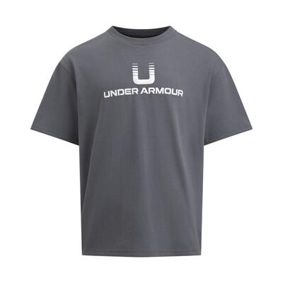 安德玛官方【明星同款】UA秋冬U Logo男子运动休闲短袖T恤6005150