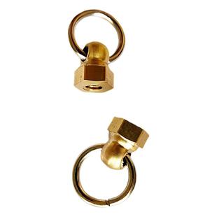 剑尾太极刀螺丝纯铜太极剑配件剑鞘刀鞘刀套武术刀剑专用螺母螺帽