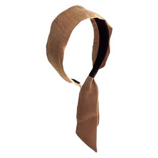 法式复古美拉德飘带发箍女2026新款高级感丝带绑发卡头箍日常外戴