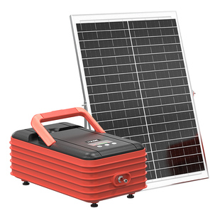 HASE太阳能鱼池增氧泵户外充电水产氧气机鱼缸塘养鱼中小型冲氧泵