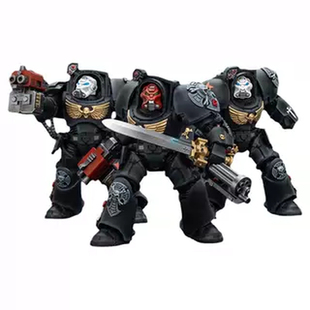 JOYTOY暗源战锤40K6战团18款终结者黑色圣堂白疤可动兵人模玩手办