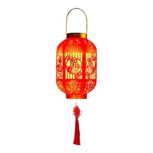 太阳能红灯笼2026新款挂树灯春节过年新年农村户外别墅大门口阳台