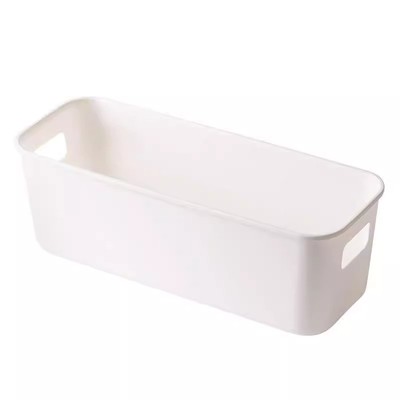 简约家用奶白色收纳盒多功能抽屉